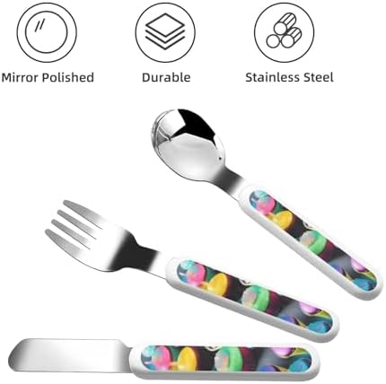 Colorful Cupcake Party Flatware Set