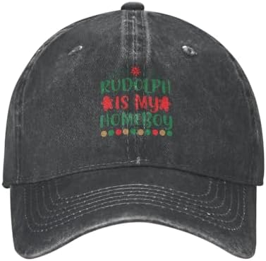 Trendy Adjustable Baseball Hat for Men Women Four-Season Outdoors Black
