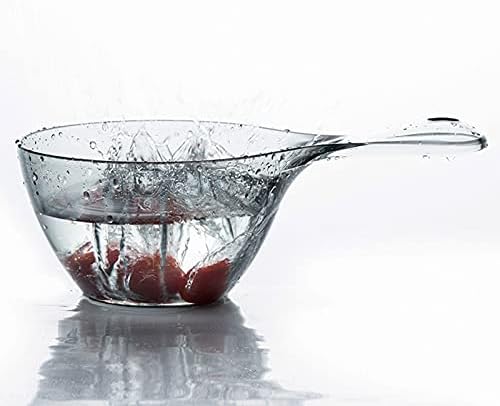 GFFFF NPQPNAFC Food Grade Transparent Plastic Spoon Water ScoopGrey