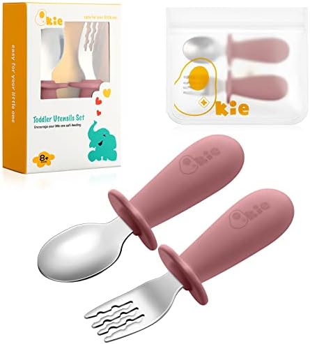 Sturdy Toddler Forks Set for 8 Months