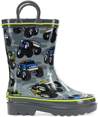 Western Chief Unisex-Child Waterproof Printed Rain Boot Chef
