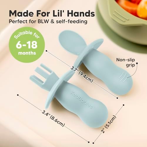 4-Pack Silicone Baby Set Safe Fun