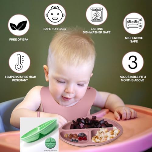 8-Piece Baby Feeding Set for Led Weaning