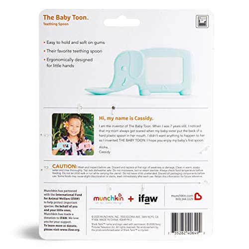 Munchkin The Baby Toon Silicone Teether Spoon
