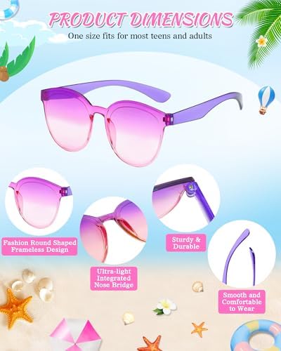 Colorful Party Sunglasses for Fun