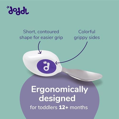 Ergonomic Toddler Utensils Set