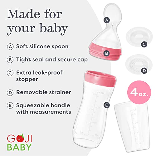 4 oz Silicone Baby Food Dispenser