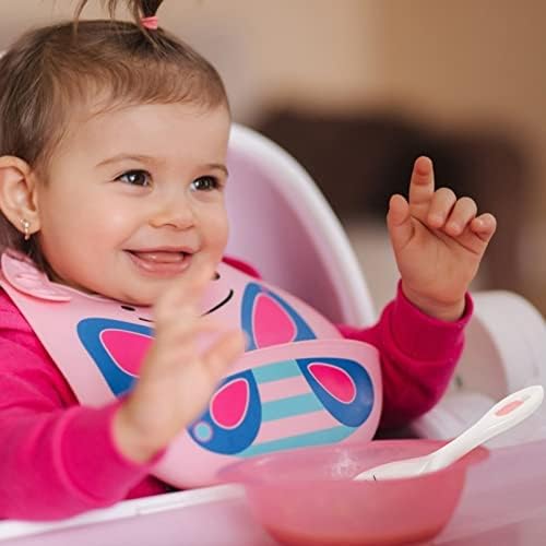 Adorable 2-Piece Bunny Ceramic Spoons for Toddlers