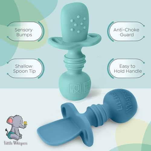 Little Whispers Baby Silicone Spoons