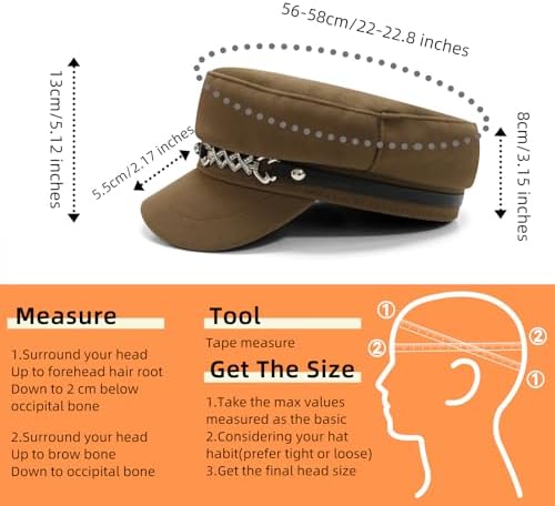 Adjustable Newsboy Hat for Women Fashion Cap