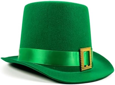 St Patricks Day Novelty Hat Womens - Irish Green Top Hat