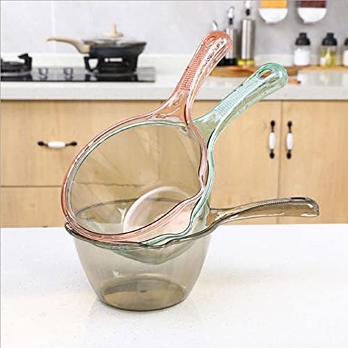 Transparent Plastic Water Spoon with Handle