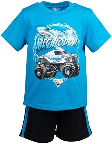 Monster Jam T-Shirt and Shorts Set