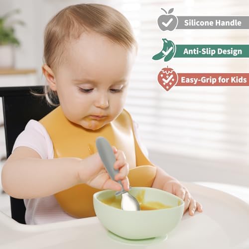 DRKIO Toddler Safe Utensils Set