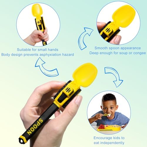 Spotlight on Fun Deinyi Construction Toddler Utensils