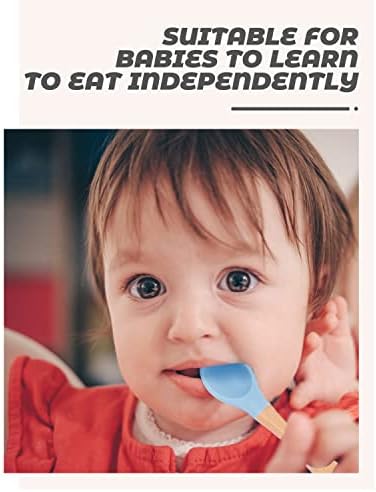 Comfy Baby Spoons Set for Toddler Feeding