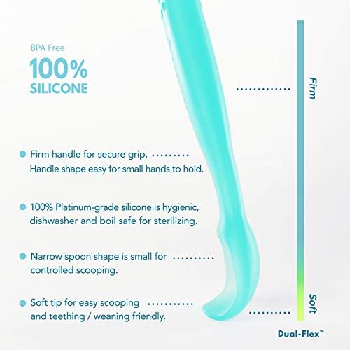 ChooMee 4M Silicone Baby Spoon