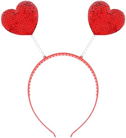 Stylish Red Heart Headband
