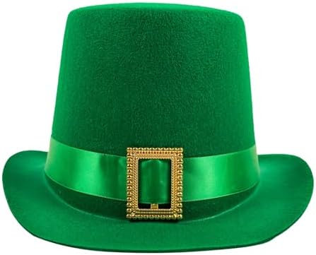 St Patricks Day Novelty Hat Womens - Irish Green Top Hat