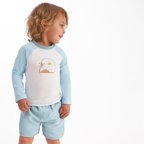 Effortlessly Swim Smart Gerber Toddler RashGuard Set