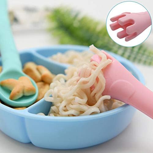Baby Silicone Soft Spoons - Fun Giraffe Design for Toddlers