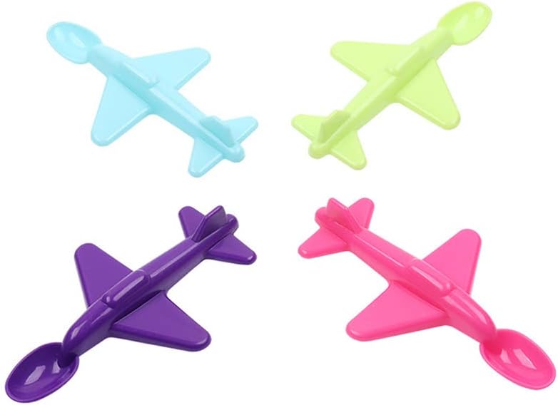Small Airplane-Shaped Baby Spoon