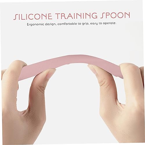 RORPOIR Flexible Silicone Learning Spoon for Weaning