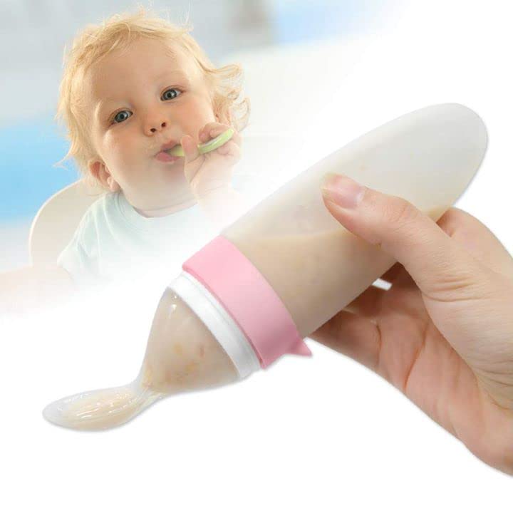 Burabi Silicone Squeeze Feeding Spoon