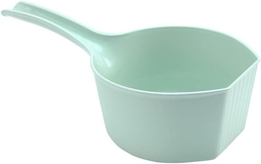 NPQPNAFCMultipurpose Green Long Handle Water Scoop for Kids