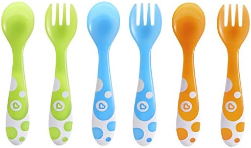 Munchkin Toddler Forks and Spoons 6-Pack