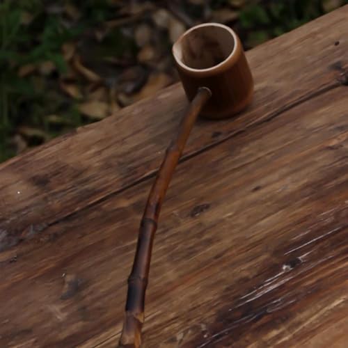 Natural Bamboo Water Scoop Creative Long Handle