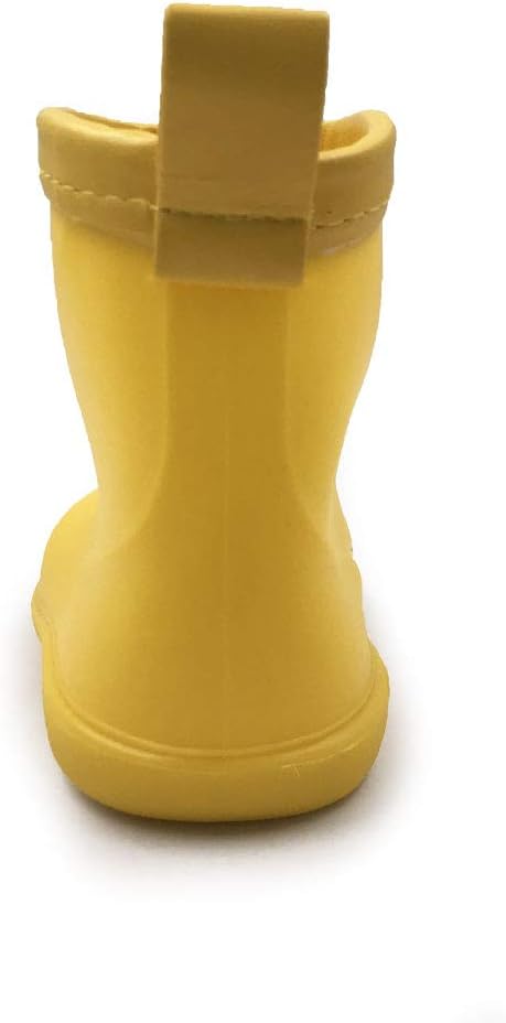 Ammoj Baby Kids Easy On Rain Shoes Boots for Toddler Little Kid