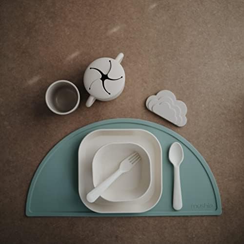 Mushie Flatware Set for Kids dishwasher-friendly BPA-free