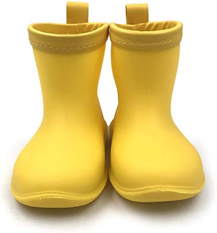 Ammoj Baby Kids Easy On Rain Shoes Boots for Toddler Little Kid