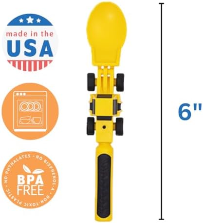 Constructive Eating - Safe Premium Toddler Flatware Set for Kids