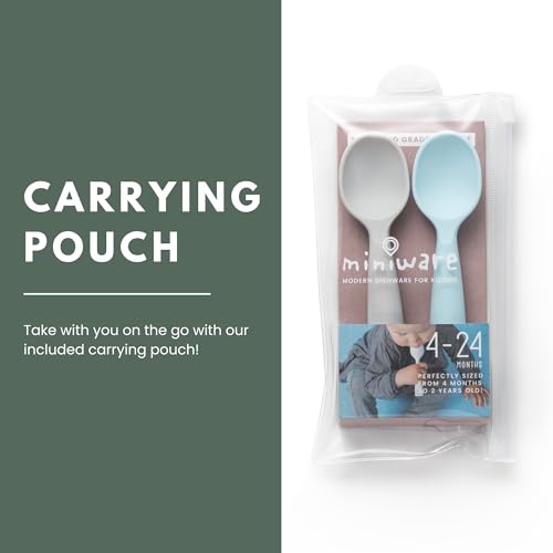 Perfect Baby Spoon Set with Silicone