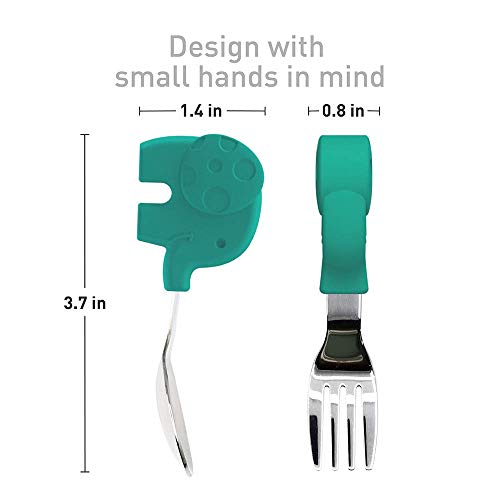 MarcusMarcus Toddler Utensils Set - Functional and Safe for 18 Month