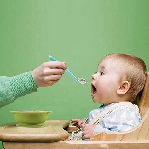 PandaEar Baby Silicone Soft Spoons Safe and Painless for Infants