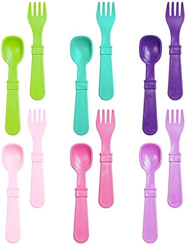 Re-Play Toddler Flatware Set Perfect for Little Hands