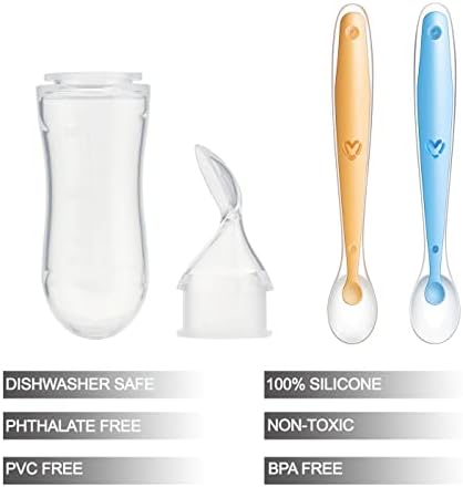 PandaEar 2 Pack Baby Food Dispenser