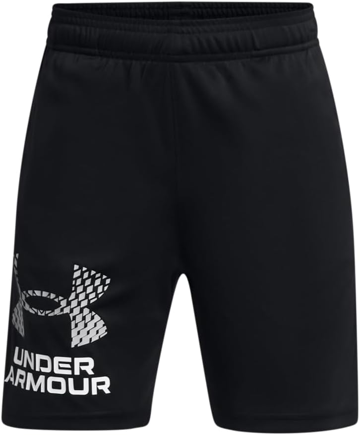 Under Armour Boys Tech Logo Shorts - Tech Fabric Performance-Grade Design