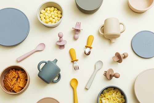 Maison Rue Modern Design For Families - Bobbi Silicone Baby Feeding Spoon Rose