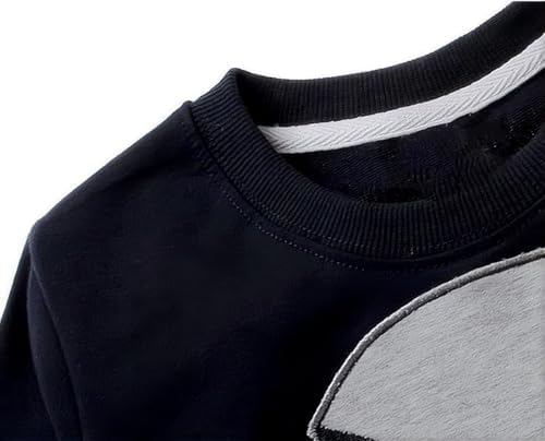 Cute Elephant Crewneck Sweatshirt for Boys