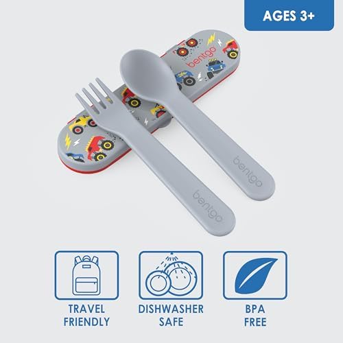 Sturdy Durable Parental Kids Reusable Flatware Set