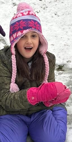 NIce Caps Kids Waterproof Snow Mittens Warm Snow-Proof for Winter