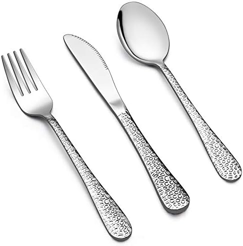 LIANYU Kids Flatware Set Cute Kids Utensils Perfect for Toddlers Toddler Tableware