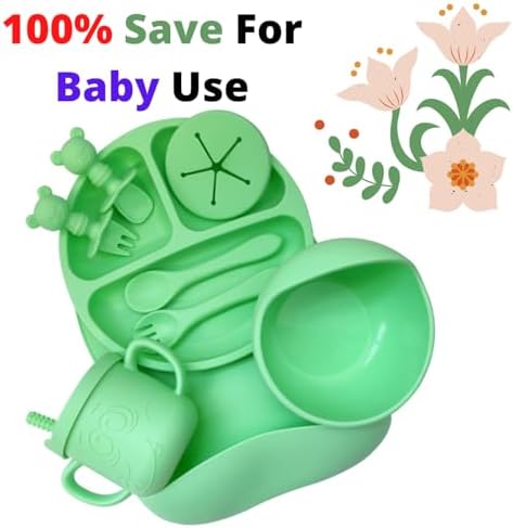 8-Piece Baby Feeding Set for Led Weaning