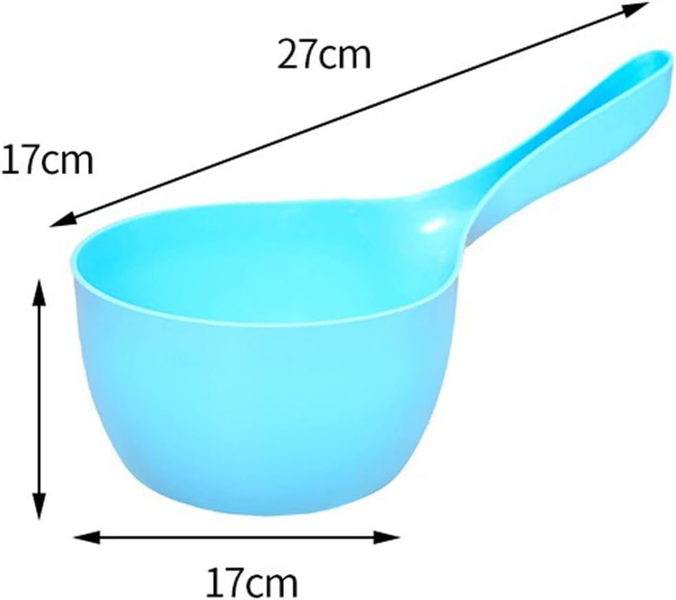 Thickened Plastic Water Ladle Spoon Pink