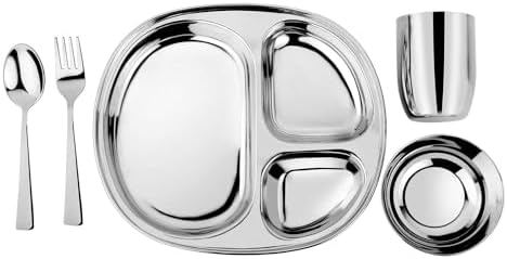 Ahimsa Kids Plate Set - Safe for Kids Redistribution