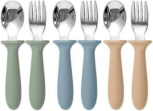 Adjustable Toddler Utensils 6-Piece Set